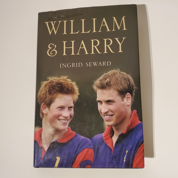Hardcover book William and Harry by Ingrid Seward circa 2003 - Picture 1 of 11